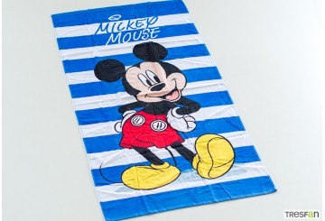 Toalla Playa Algodón 70x140 Licencia Mickey Mouse 005MCK