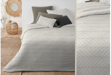 Edredón Comforter Flannel+Sherpa CARPE DIEM Elegante Barley beig